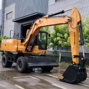 150型玉柴輪式挖掘機