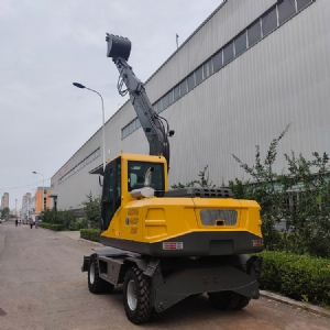 100型輪式挖掘機