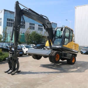 100型輪式抓木機(jī)