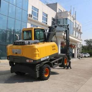 100型輪式抓木機(jī)