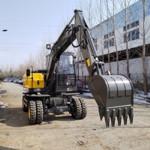 75型輪式挖掘機